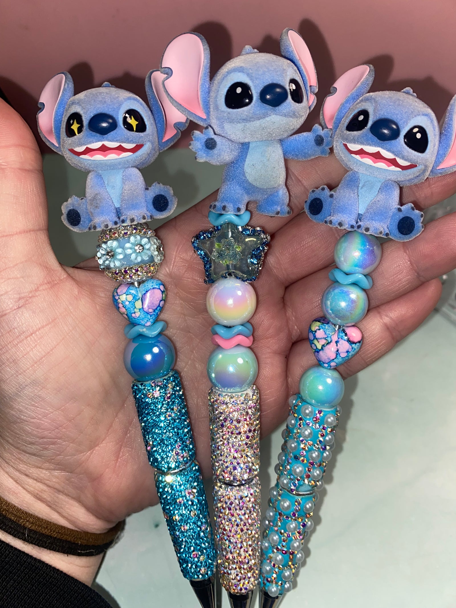 The "Fuzzy Friend" Beaded Pens Collection